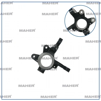 Aks Taşıyıcı R.9   85-2000 / R.11 88-1996 / Flash 88-1993 / 72Mm Ön Sol (Oem No:7700827259)