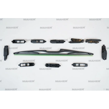 Silecek Süpürgesi Plastik Tip 10 Aparatlı 16 Arka (400Mm)