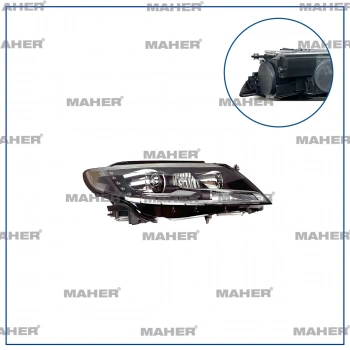 Far Cc 2012-2017 Xenon-Led-Beyin Sağ (Oem No:3C8941754Q)