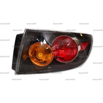 Stop Lambası Mazda 3 2006-2009 Dış Sedan Siyah Sağ (Oem No:Bn9A51150C)