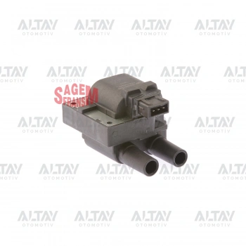 Ateşleme Bobini Clio Iı 1998-2005 1.4-1.6 / Kangoo 1998-2008 1.4 / Megane I 1996-2003 1.6 8V / 1. Ve 4. Silindir E7J Sıyah Soket (Oem No:7700100589)