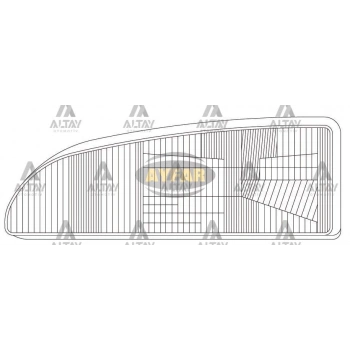 Far Camı H-100 Minibüs Sağ (Oem No:C11507)