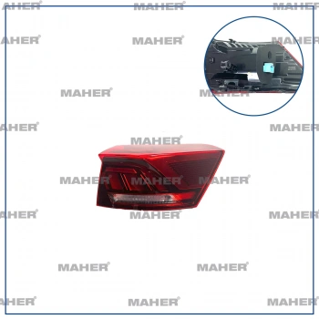 Stop Lambası T-Roc 2018 Sonrası Led Dış Sağ (Oem No:2Ga945096D)