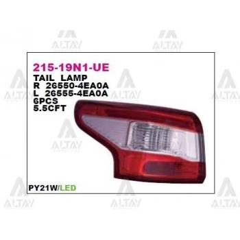 Stop Lambası Qashqai 2014 Sonrası Ledli Sol (Oem No:265554Ea0A)