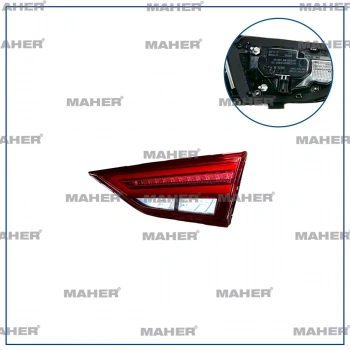 Stop Lambası A3 2017-2020 Sedan Ledli İç Sağ (Oem No:8V5945094D)