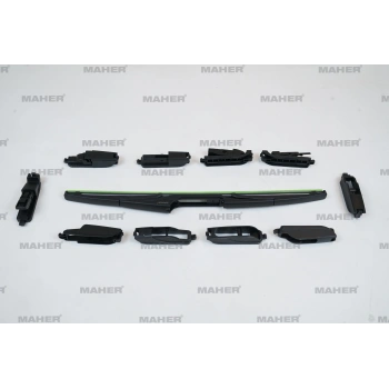 Silecek Süpürgesi Plastik Tip 10 Aparatlı 14 Arka (350Mm)