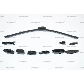 Silecek Süpürgesi Tek Tip Üniversal 10 Aparatlı 21 Muz (530Mm)