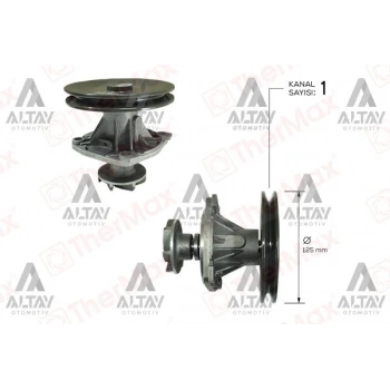 Devirdaimdoğan Slx  1993-2001 / Kartal Slx 1993-2001 Sarı Kasnak 1.6 (Oem No:7784975)