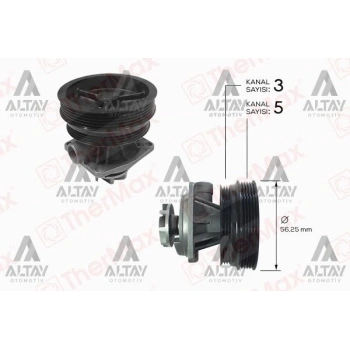 Devirdaimmarea  1996-2007 / Brava 1996-2007 / Bravo 1996-2007 / 1.6 16V (186A4000-185A3000) (Oem No:46444355)