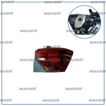 Stop Lambası Polo 2021-2023 Dış Sağ (Oem No:2G0945096E)