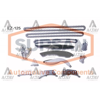 Eksantrik Zincir Seti Starex 2002-2008 / H-1  2008 2011 / Sorento 2003-2011 / H-100 Kamyonet 2010 Sonrası 140Hp 2.5Crdı (13 Parça) (Oem No:243514A020)