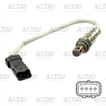 Sensör Oksijen Opel Crossland X / 2008 / 208 / 301 / 308 Iı / C3 Iı / C4 Cactus / C-Elysee / Ds 3 B12Xhl-B12Xht (Oem No:9802294280)