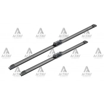 Ön Cam Silecek Takımı Q8 2018 Sonrası Fıskiyesiz / T Roc 2018-2021 / Taycan 2019 Sonrası / Rexton-Musso 2017 Sonrası Aerotwın A621S 65+50Cm (Oem No:2Ga998002)