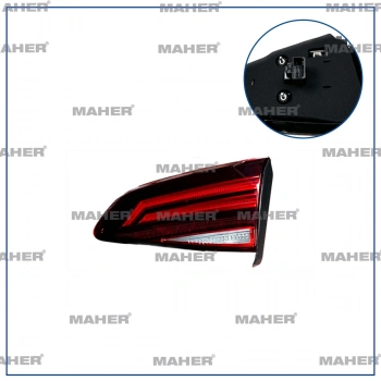Stop Lambası Golf7 2017-2020 İç Sağ Led Trend-Comf. (Oem No:5G0945094Ag)