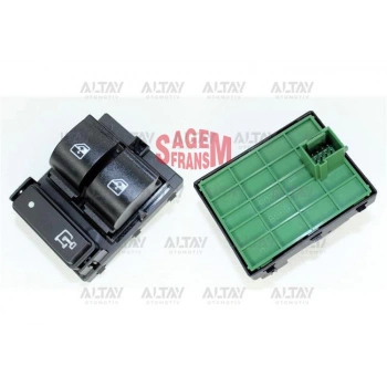 Cam Açma Düğmesi Ducato Iıı (Çiftli) Ayna Ayar Düğmeli Çerçeveli Sol (Oem No:735536943)