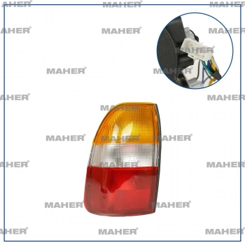 Stop Lambası L200  1999-2004 Kırmızı-Sarı Sol (Oem No:Mr109127)