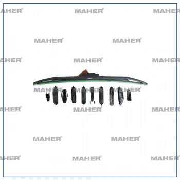 Silecek Süpürgesi Tek Tip Üniversal 11 Aparatlı 21 Hybrıd (530Mm)