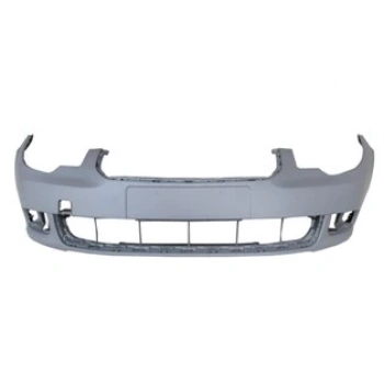 Skoda Superb- 2009-2012 Ön Tampon Siyah (Sis/Panjur Delikli/Sensör Deliksiz) (Tw) (Oem No:3T0807221G)