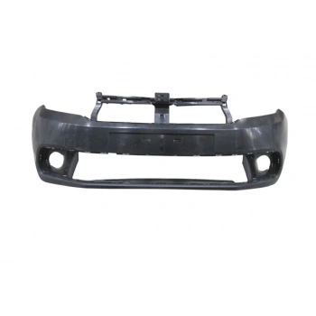 Dacia Logan- Mcv- 2017-2020  Ön Tampon Siyah (Sis Delikli/Panjur/Dodik Deliksiz)(Tyg) (Oem No:620223233R)