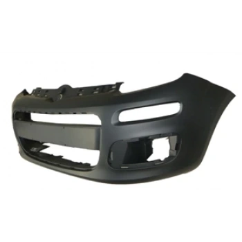 Fiat Panda- 2012-2021  Ön Tampon Siyah (Sis/Panjur Ve Sinyal Delikli) (Eurobump) (Oem No:735555165)