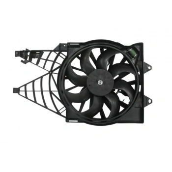 Fiat Linea- 2012-2017  Radyatör Fan Davlumbazı Komple 1.3 Mjtd (Motorlu) (8 Kanat)(Oris) (Oem No:51785226)