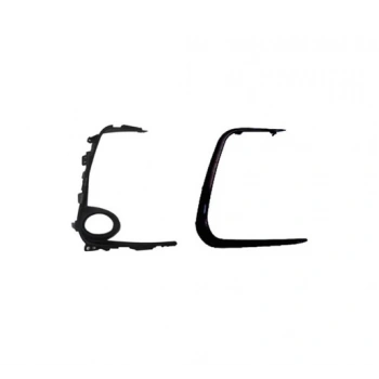 Toyota Corolla- E210- 2019-2024  Sis Lamba Kapağı Sağ Sis Delikli Siyah İç Dış Set (2 Parça) (Oem No:5212502390Bk)