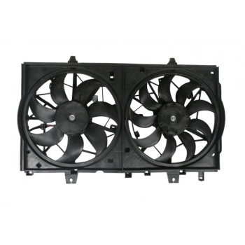 Nissan X Traıl- 2013-2016  Radyatör Ve Klima Fan Davlumbazı Komple Çiftli (7+9 Kanat) (Motorlu) (Oris) (Oem No:214814Cloa)