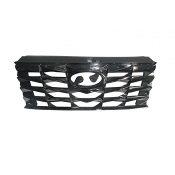 Hyundai Tucson- 2021-2023  Ön Panjur Nikelajlı Parlak Siyah (Tyg) (Oem No:86350N7100)