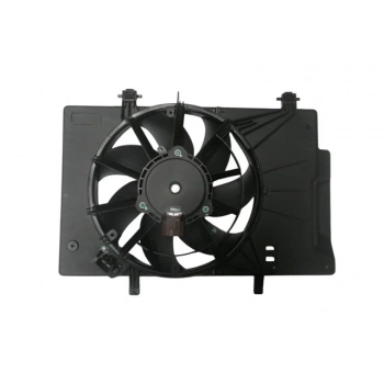 Ford B M Ax  2012-2016  Radyatör Fan Davlumbazı Komple 1.5 Tdci (Motorlu) (7 Kanat)(Oris) (Oem No:Et768C607Gb)