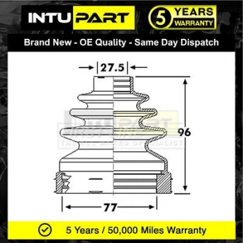 Psa Boxer-3 / Jumper-3 2.2 Hdı 100 Hp 2006- Aks Körüğü İç Sağ/Sol (Oem No:3287C3)
