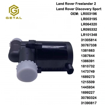 Bmw 5 Serisi-E61-E63-6 Serisi Land Rover Discovery Sport Freelander 2 Range Rover Evoque M47N2-N46-N47-2.0-2.2 Td4D 2003-2021 Ilave Su Pompası  (Oem No:Lr003195)