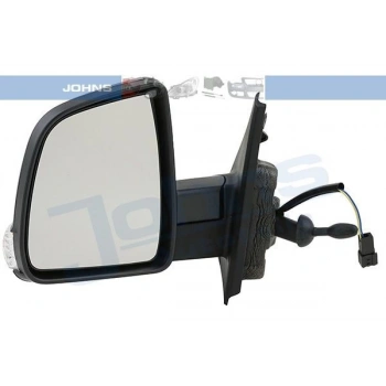 Fiat Doblo Iıı-Pratico 2010- Dış Dikiz Aynası Sol Mkn+Sinyallı Tek Camlı (Oem No:735497882)