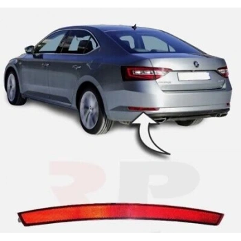 Vw Superb 2015- Tampon Reflektörü Arka Sol  (Oem No:3V5945105)