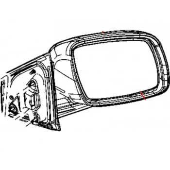 Fiat Freemont-Journey 2011- Dış Dikiz Aynası Sağ Elektrikli Isitmali Astarli (Oem No:5076884Ae)