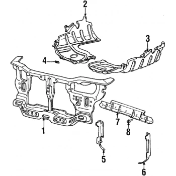 Kore Accent Benzin 1998-1999 Karter Muhafazası Sağ (Oem No:2912022100)