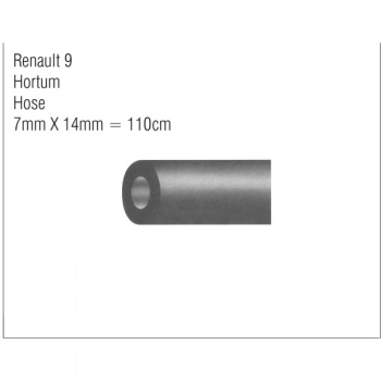 Renault Renault 9  85- Radyatör Hortumu 7Mm X 12Mm =110Cm (Oem No:7701033253)