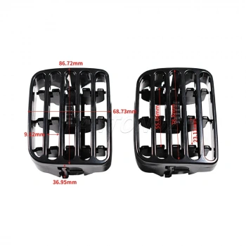 Renault Clio 1998- Torpido Havalandırma Izgarası Sol  Sıyah (Oem No:7702258279)