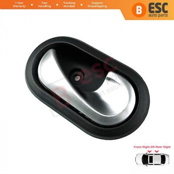 Renault Dacia  Logan 2005- Kapı İç Açma Kolu Sağ Mat Krom (Oem No:8200735218)