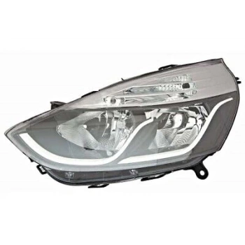 Renault Clio Iv  Hatcback/Grandtour 2016- Far Sol Beyaz Çıtalı / Motorlu (Oem No:260608629R)