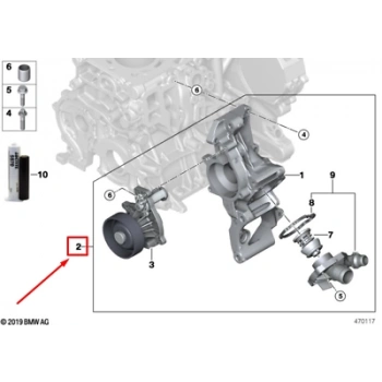 Bmw Mini F55-F56-F57 B37 2014-2019 Devirdaim (Oem No:11518586719)