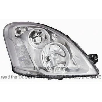 Fiat Iveco Daıly 2012- Far Sol Ece.Elec W/S Motorlu (Oem No:5801375416)