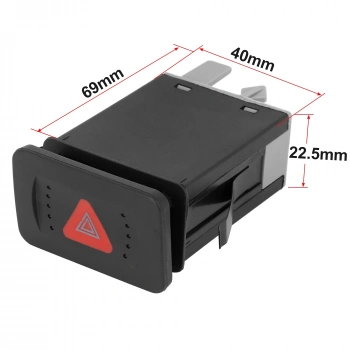 Vw Golf4-Bora 1997-2004 Dörtlü Flasör Düğmesi  (Oem No:1J0953235C)