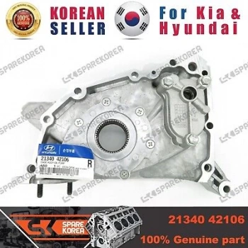 Kore Starex/H100 Kmy/Bongo 3 2,5-2,6 Dizel 2005-2009 Yağ Pompası  (Oem No:2134042106)