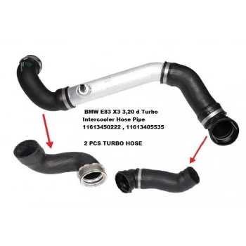 Bmw X3 X3 M47N2 2003-2010 Turbo Hortumu  (Oem No:11613450222)