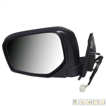 Ayna Dikiz L200 0714 Electırıklı  Sıyah Sol  (Oem No:Yt7231Bel)