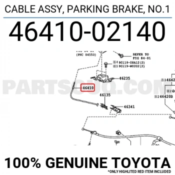 El Fren Teli Corolla 2013-2018 Ön (Oem No:4641002140)
