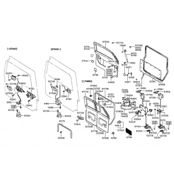 Fitil Bagaj Starex (Oem No:831214A000)