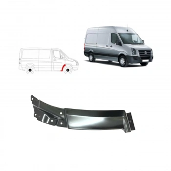 Vw Crafter-Sprinter 2006- Çamurluk Ön Sağ Ek Parça (Oem No:2E0821102)