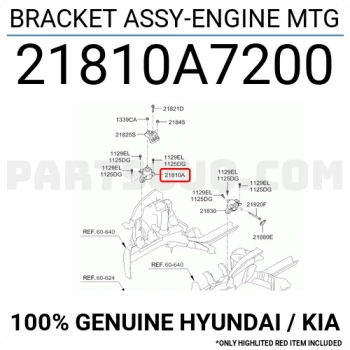 Takoz Motor Pıcantı 2004-2010 / 1.1 Dizel (Oem No:2181007200)