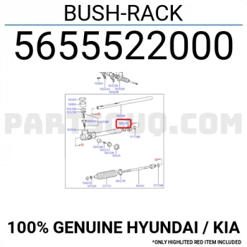 Burç Direksiyon Tıkırtı Accent  1995-2000 Mt (Oem No:5655522000)